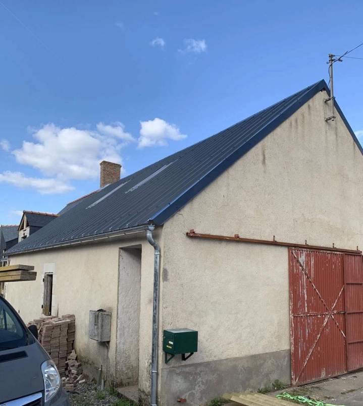 Toiture en bac acier Angers