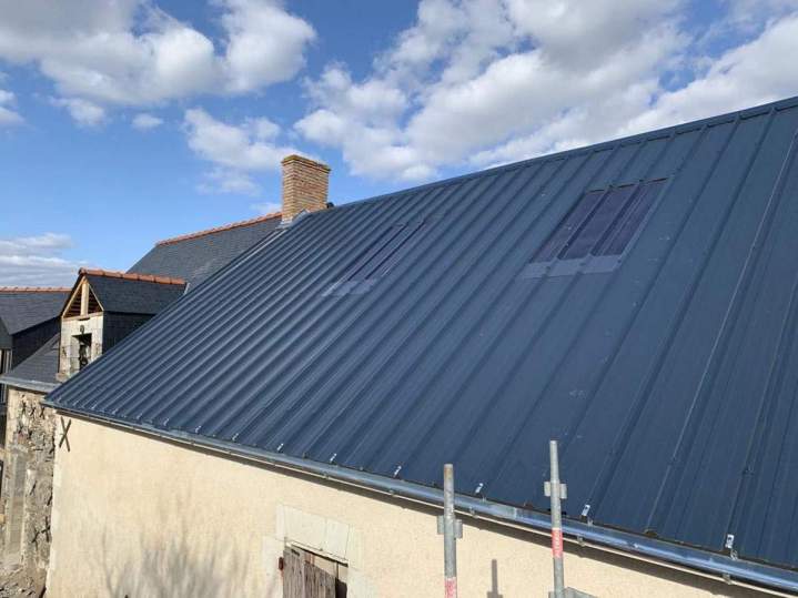 Toiture en bac acier Angers