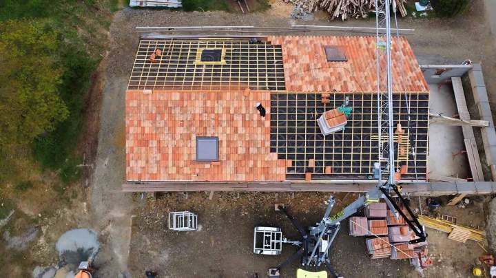 Travaux de couverture en tuiles Angers