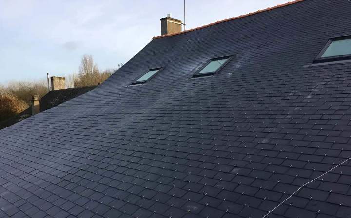 Installation de toiture en ardoises Angers