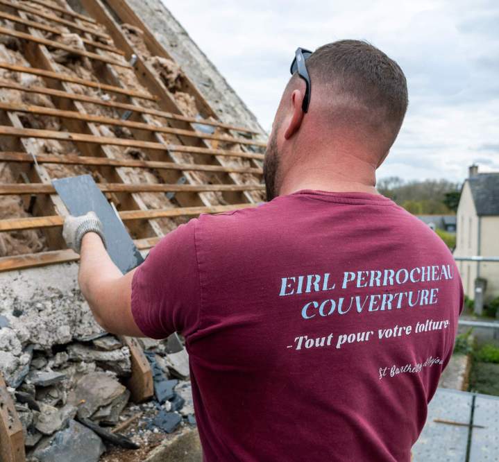 Réfection de toitures en zinc Angers