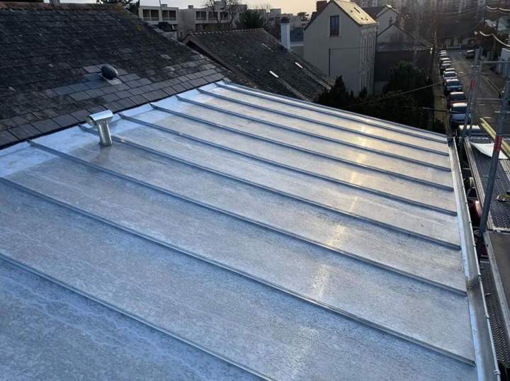 Création et rénovation de toitures en zinc durables