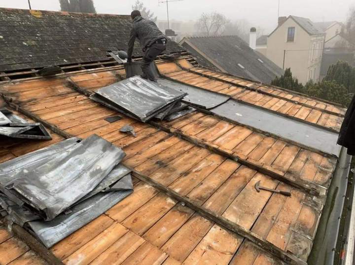 Rénovation de toitures en zinc Angers