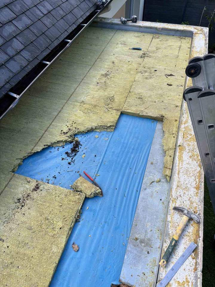 Application étanchéité toiture Angers