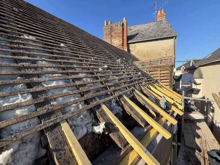 Remplacement couverture Angers